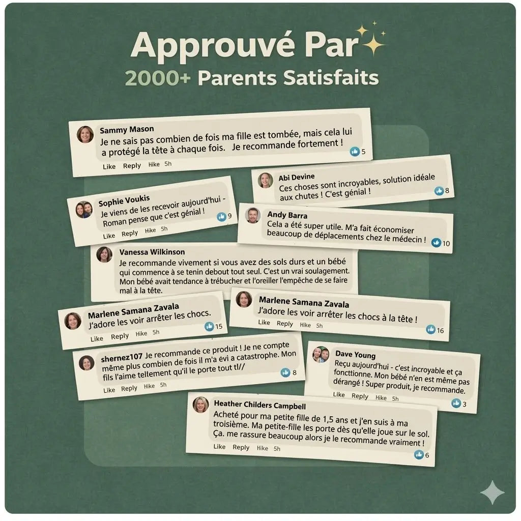 Mon Petit Bouclier™ — Coussin Anti-Chute Bébé
