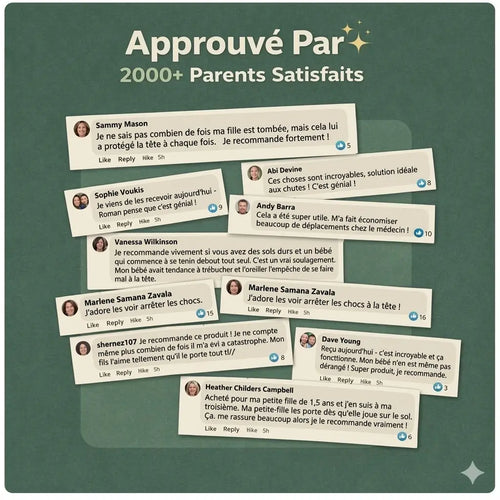 Mon Petit Bouclier™ — Coussin Anti-Chute Bébé